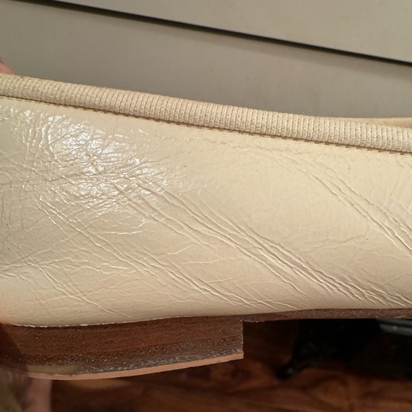 Chanel ballet flat Aged crinkled calfskin leather white/cream 38 - Picture 6 of 9